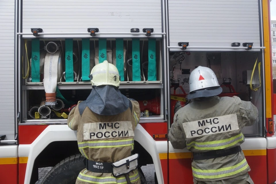 Пожарные быстро потушили пламя, но спасти пенсионерку не удалось
