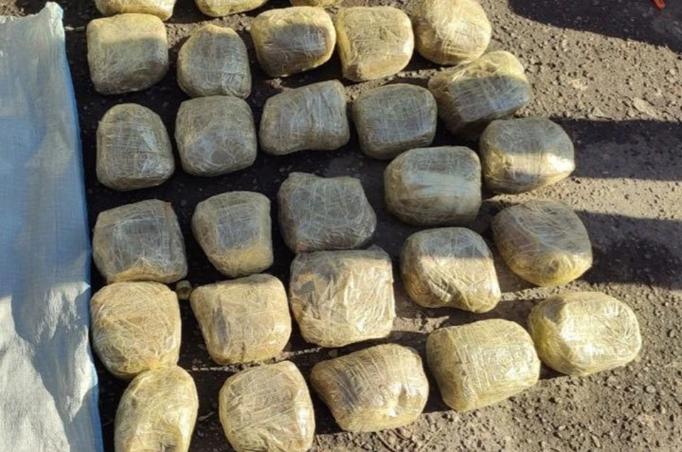 Задержана рекордная партия гашиша и метамфетамина.