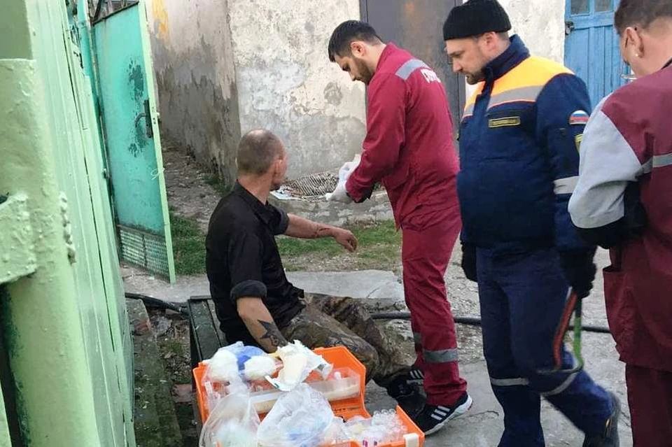 Медики оказали всю помощь мужчине. Фото: instagram.com/alekseioderov