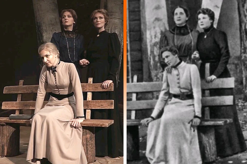 Спектакль "Три сестры" постановки Немировича-Данченко не сходит со сцены с 1940 года.
