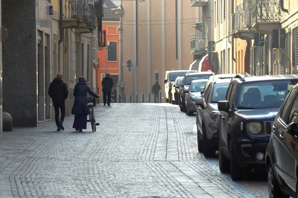 Улицы итальянского города Кодоньо опустели