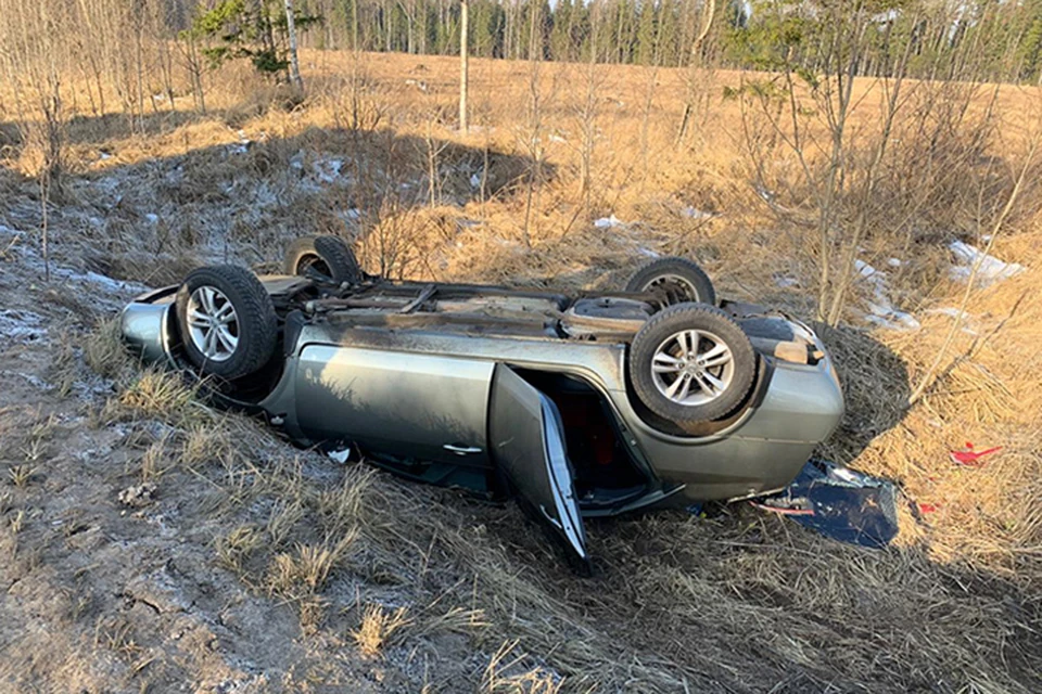В ДТП на автодороге Тверь-Ржев пострадали женщина и ребенок Фото: УГИБДД России по Тверской области