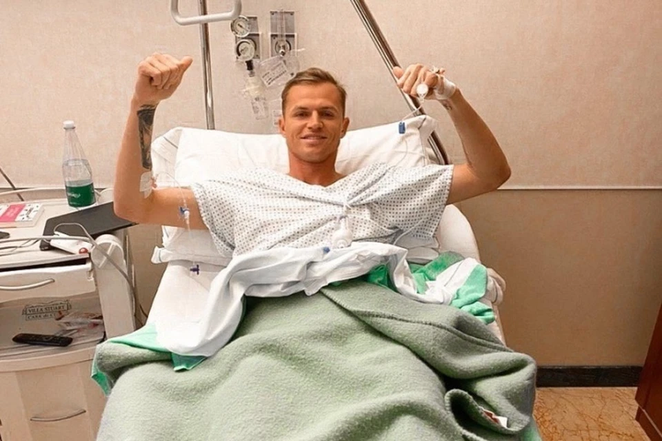 Футболист перенес операцию, теперь ему предстоит восстановиться. Фото: ФК "Рубин".