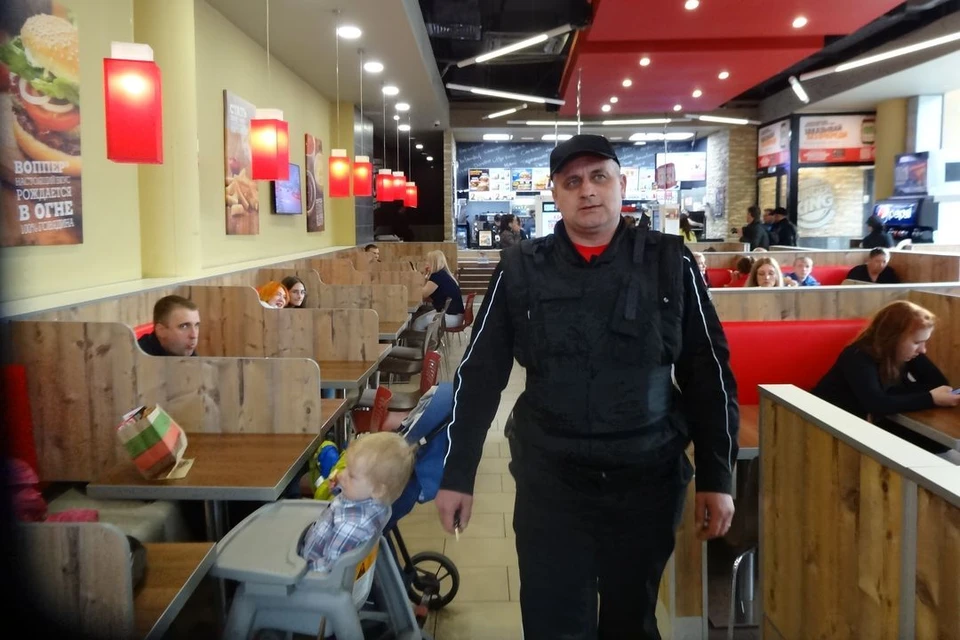Охрана задержала клиента. Фото: Агентство Безопасности ГВАРДИЯ.