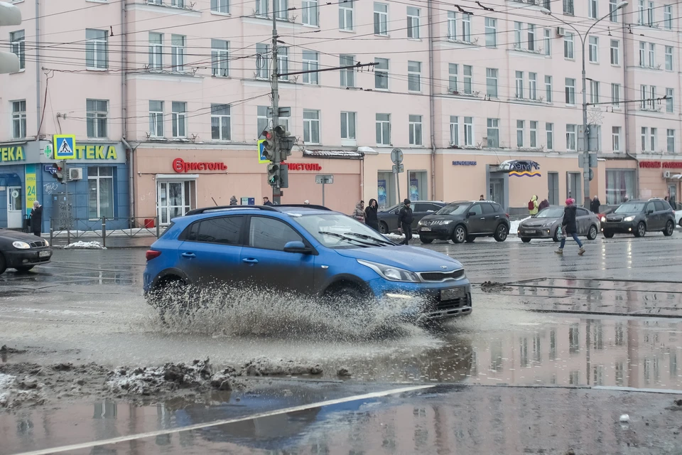 Вот такая в этом году зима.