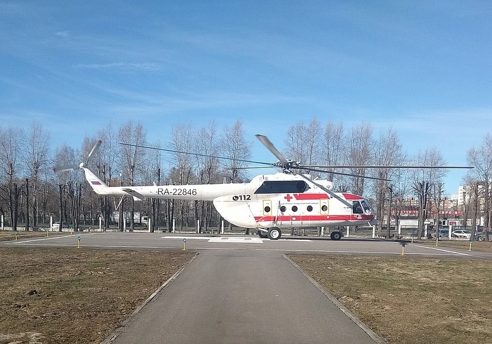 На вертолетах санавиации в Тверь доставили трлих пациентов Фото: областной Минздрав