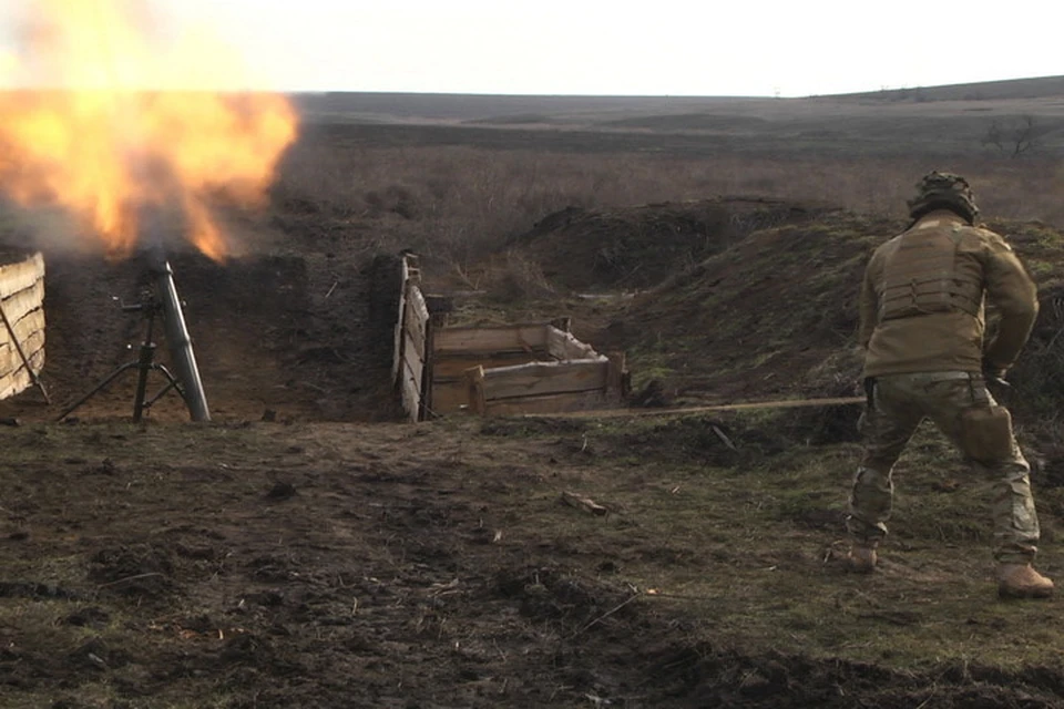 Украинские военные как с цепи сорвались, беспрерывно обстреливают Горловку. Фото Пресс-центр штаба ООС