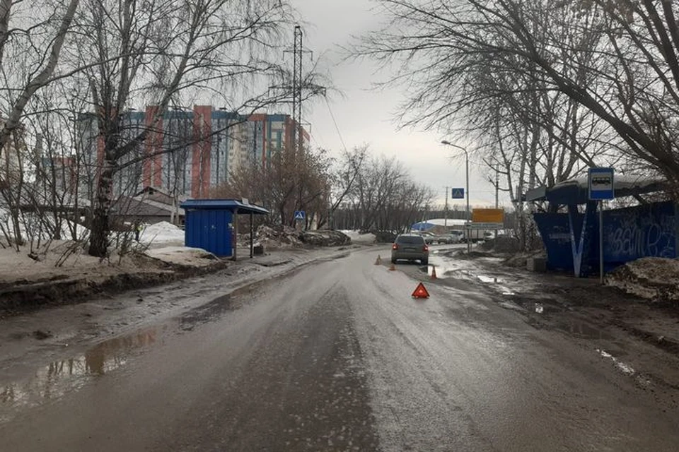 Днем 20 марта в Новосибирске произошла авария с участием ребенка. Фото: ГИБДД по Новосибирску
