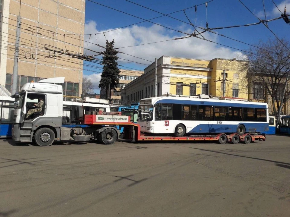 Такие троллейбусы из Москвы уже поступили в Балаково