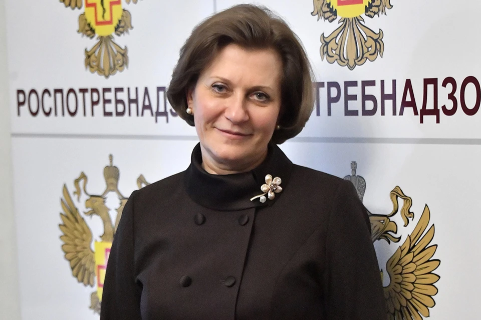 Руководитель Роспотребнадзора, главный санитарный врач России Анна Попова.