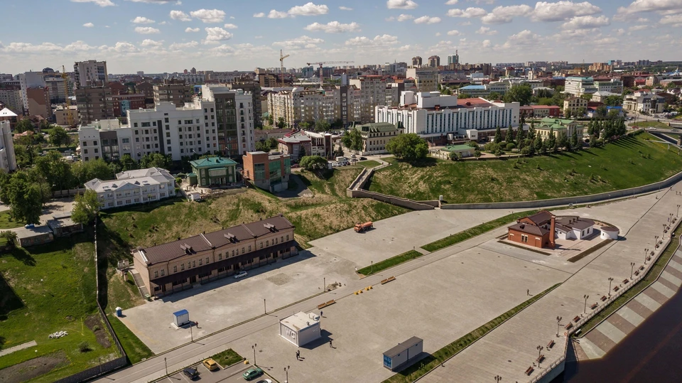 Тюменскую набережную хотят сделать посещаемой зимой. Фото - пресс-служба мультицентра «Контора пароходства».