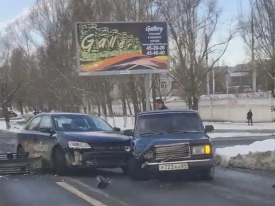 ДТП в Заводском районе. Фото соцсетей