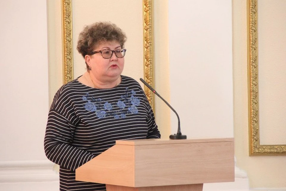 Главный санитарный врач Брянской области Людмила Трапезникова. Фото: пресс-служба правительства Брянской области.