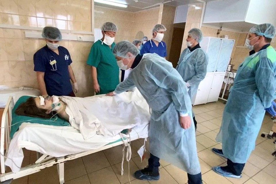 Андрей Воробьёв навестил в больнице одного из пострадавших