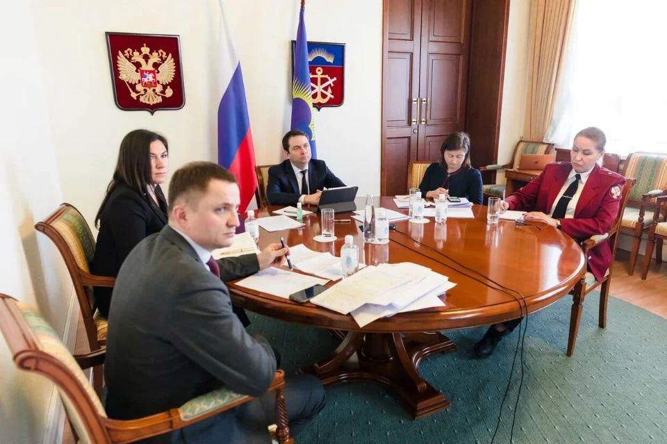 Андрей Чибис принял участие в виртуальной встрече президента с губернаторами. Фото: правительство Мурманской области