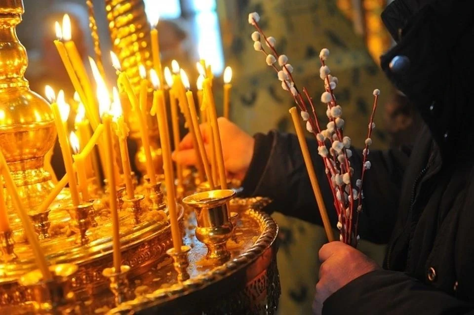 У православных 12 апреля - Вербное воскресенье.
