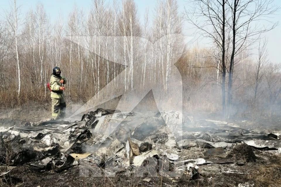 В Хабаровском крае упал легкомоторный самолёт.