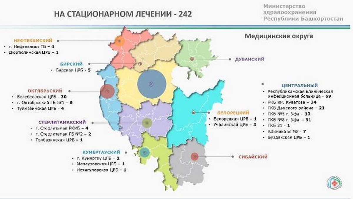 В каких городах и районах Башкирии есть коронавирус: официальные данные на  21 апреля - KP.RU