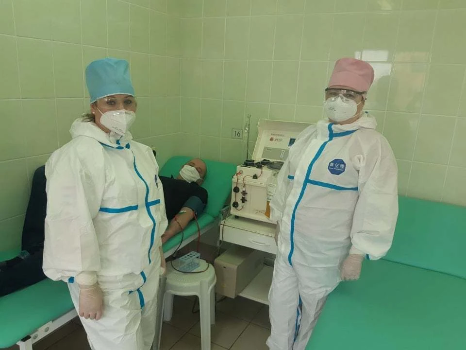 15 человек, переболевшие коронавирусом, уже стали донорами плазмы. Фото Минздрава