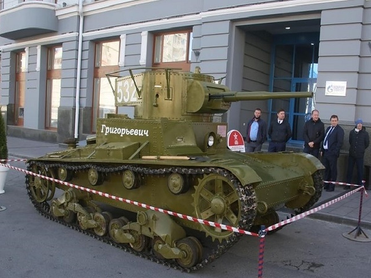 Малый плавающий танк Т-37А