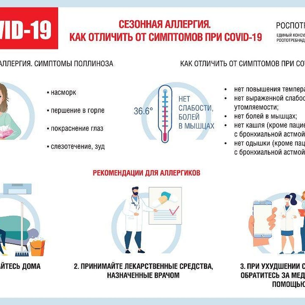 Саратовцам рассказали, как отличить коронавирус от сезонной аллергии - KP.RU