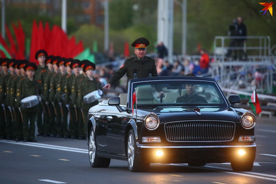 8 мая вечером в Минске прошла генеральная репетиция Парада Победы 2020.