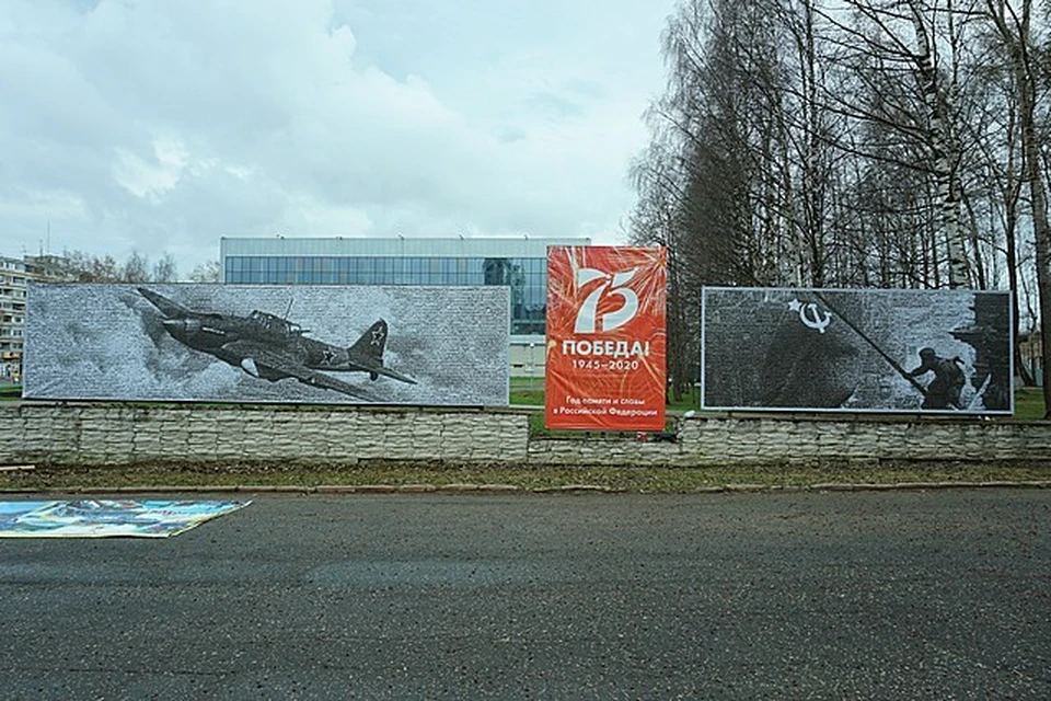 В Сыктывкаре появилась "Стена памяти". Фото пресс-службы городской администрации