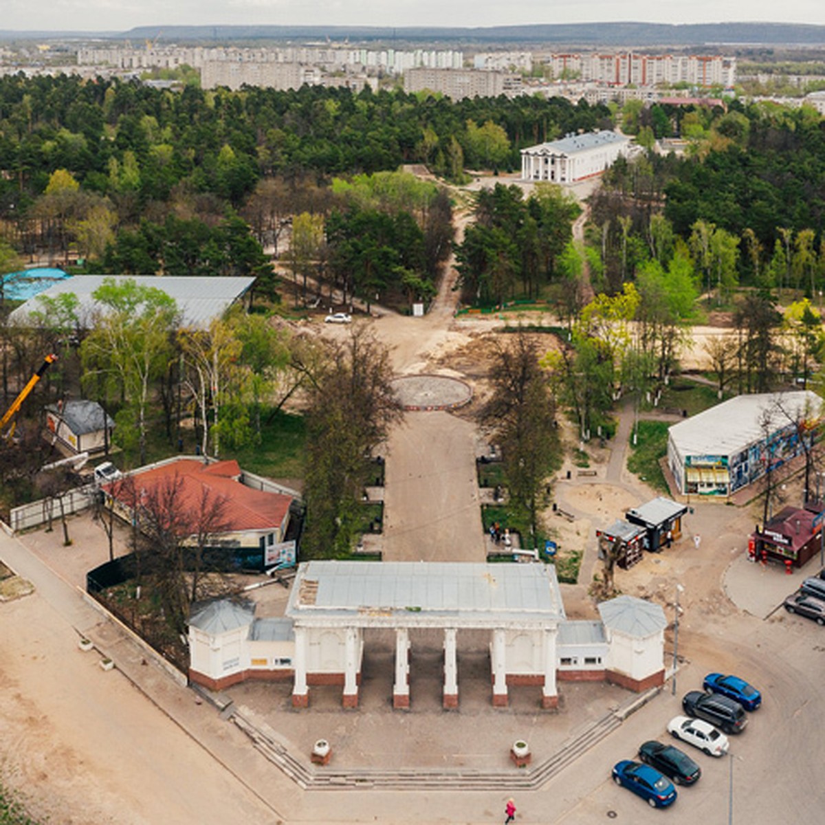 Фестивальная площадь и городской сад: как изменится центральный парк  Дзержинска после благоустройства - KP.RU