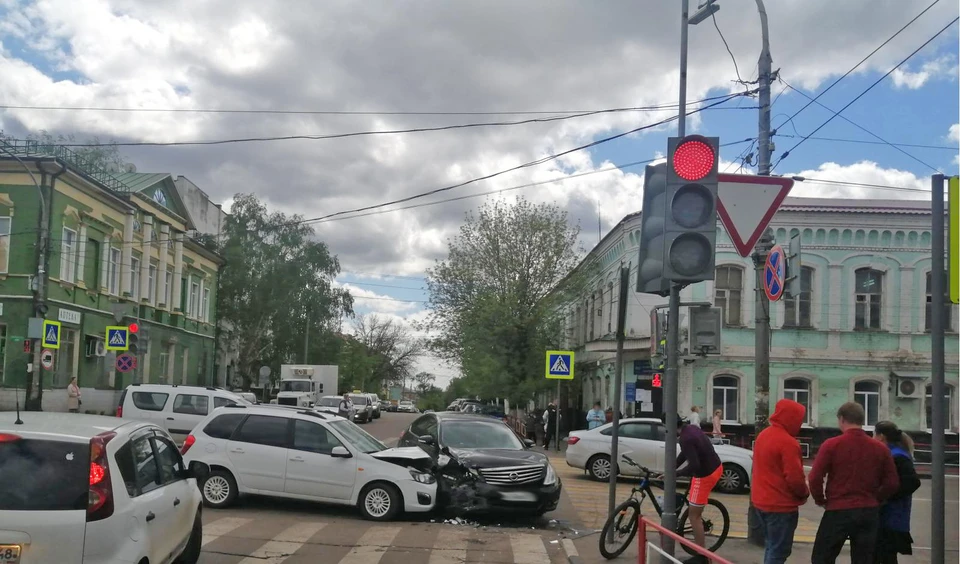 ДТП произошло на перекрестке наукограда