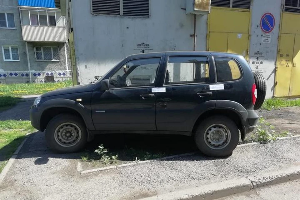 В Кузбассе у строительной фирмы из-за долгов арестовали автомобиль. Фото: УФССП России по Кемеровской области