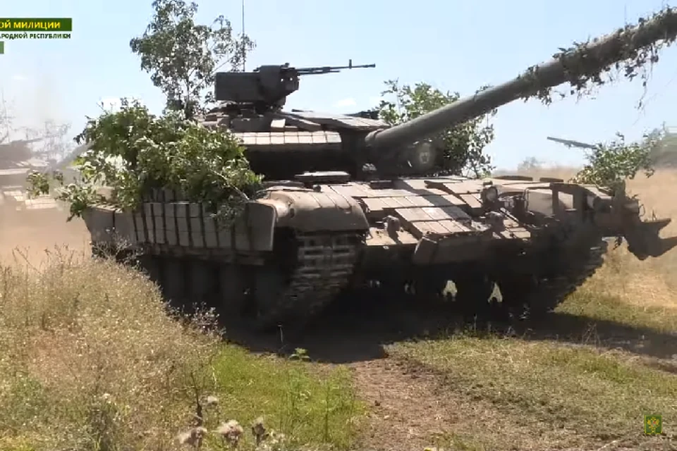 Военнослужащий Народной милиции ЛНР с позывным Будулай оценивает подготовку танковых экипажей, как «хорошо». Фото: НМ ЛНР
