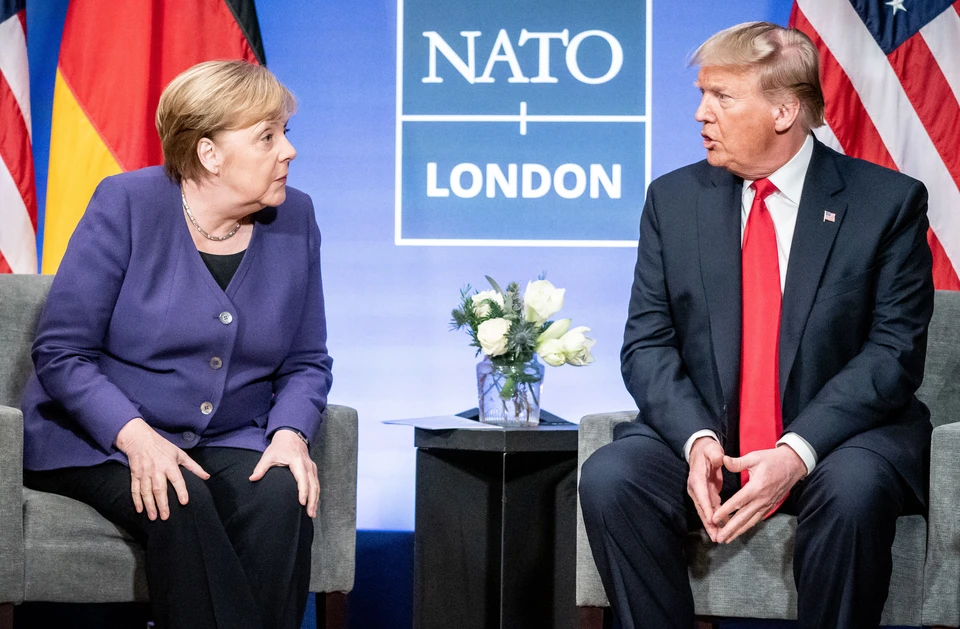 СМИ узнали о «горячем споре» Трампа и Меркель о «Северном потоке — 2»