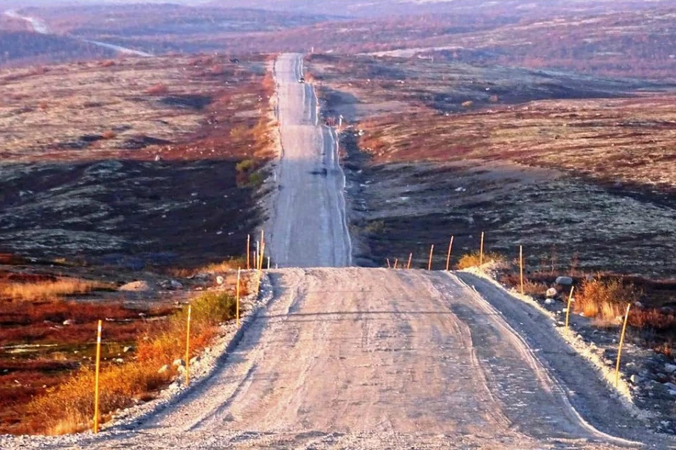 Скоро автодъезд к Териберки будет не узнать. Фото: Мурманскавтодор