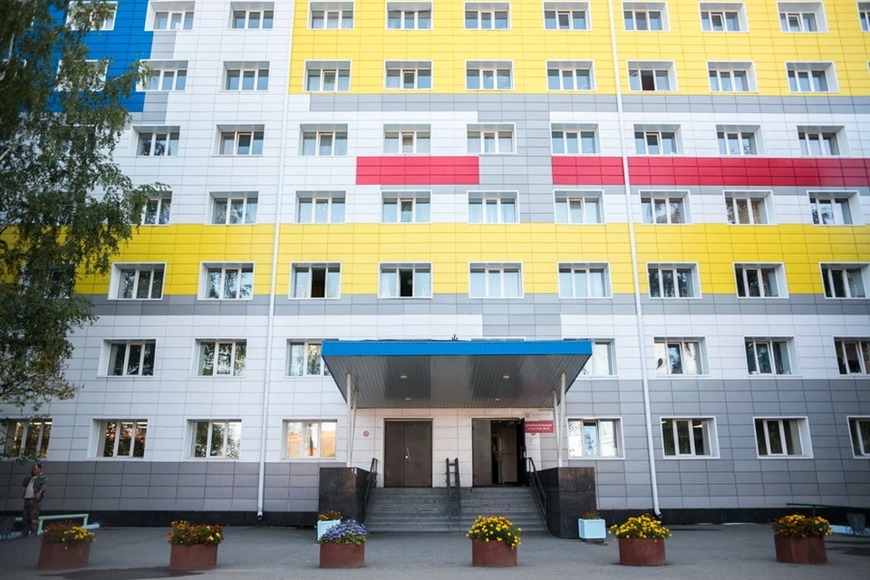 В общежитии проведут дезинфекцию.