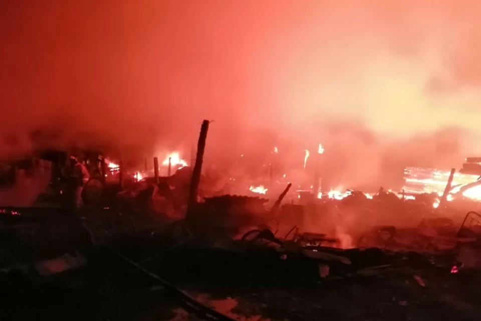 Страшный пожар в Иркутской области четверо детей и их отец сгорели заживо. Фото: ГУ МЧС России по Иркутской области