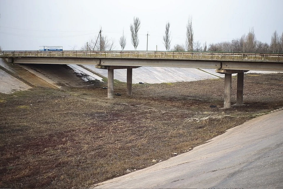 Северо-Крымский канал перекрыт несколько лет