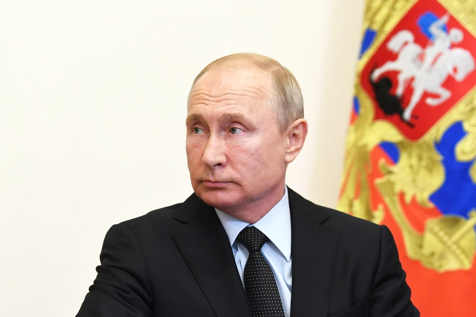 Владимир Путин на совещании по связи и IT-индустрии. Фото: Алексей НИКОЛЬСКИЙ/ТАСС