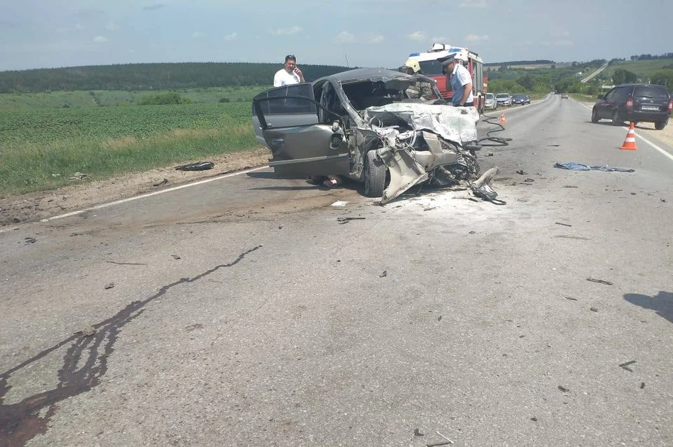 Страшная авария под Липецком с 6 погибшими