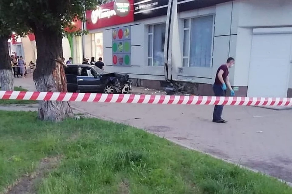 Место аварии