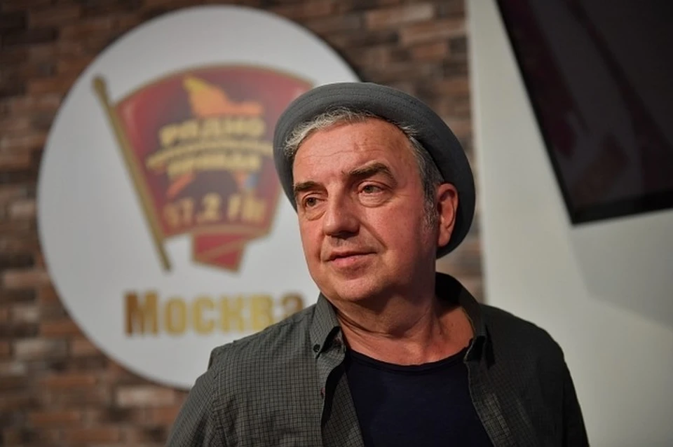 Владимир Шахрин в студии Радио «Комсомольская правда».