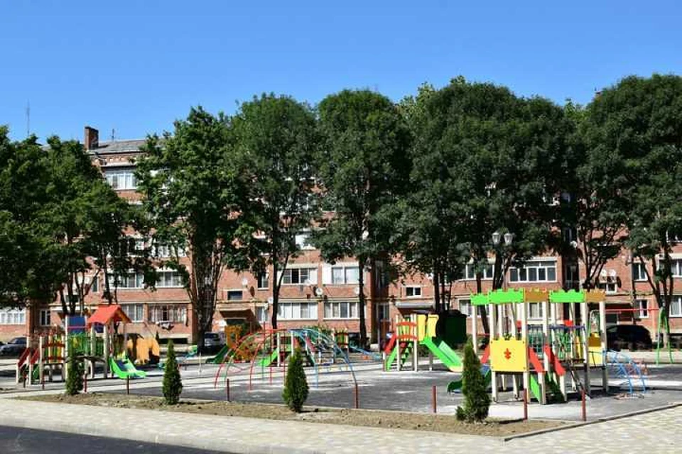 В Апшеронском районе на благоустройство потратят более 32 миллионов рублей. Фото администрации КК