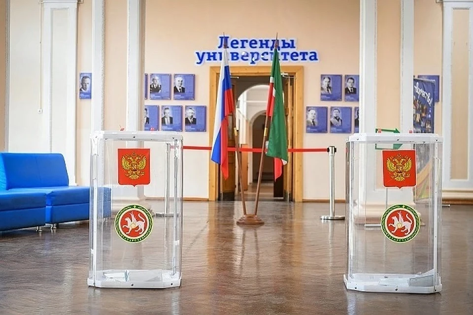 Проголосовать можно как на стационарных избирательных участках, так и на открытом воздухе. Фото: president.tatarstan.ru