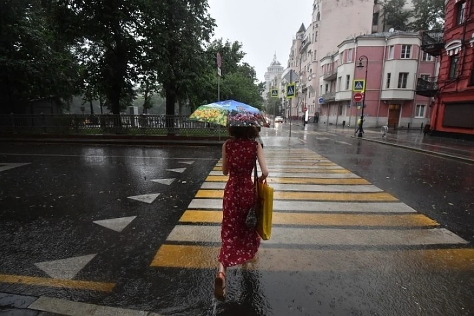 В Москве пройдут ливни с грозами
