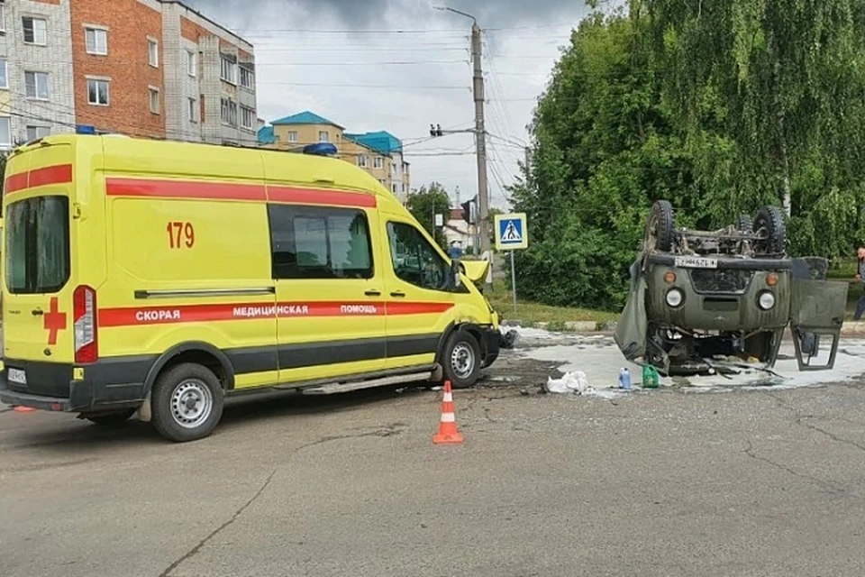 С места происшествия. Фото "скорой помощи" и медицины катастроф Чувашии