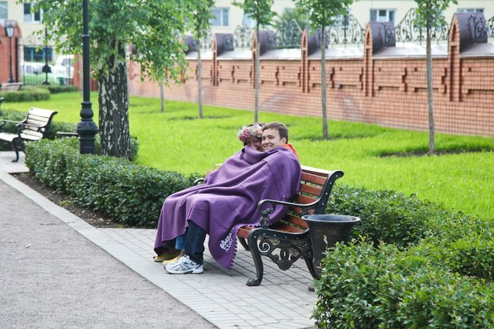 В Новосибирск пришли прохлада и туман.
