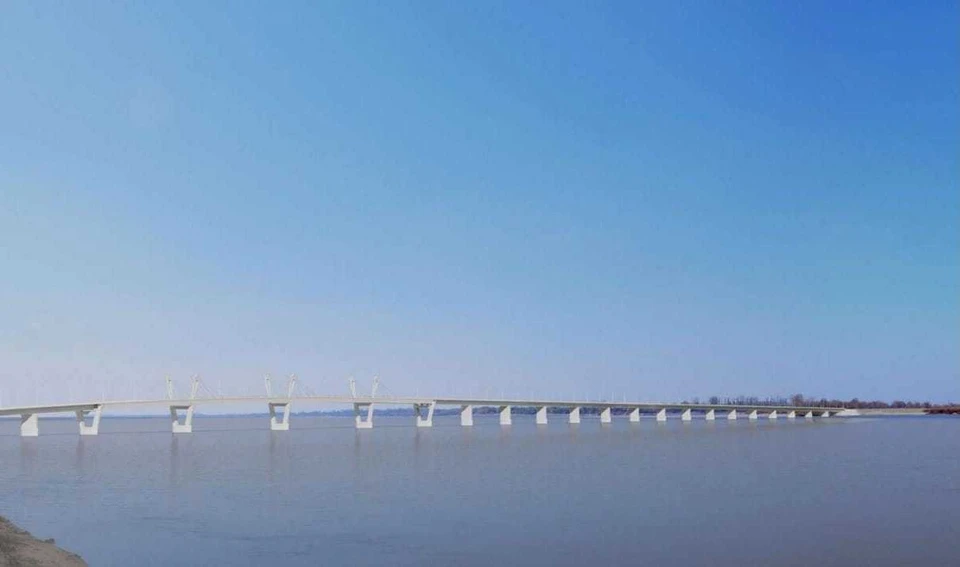 Так мост будет выглядеть в будущем. Фото: минтранс Амурской области.