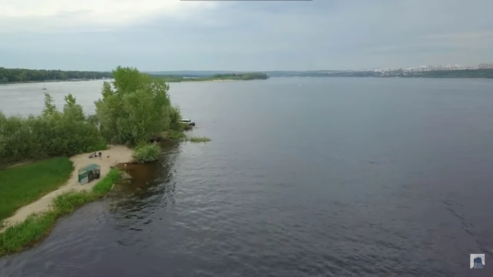 Островок расположен рядом с центром Самары