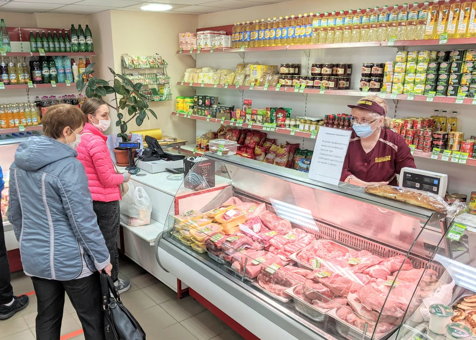 Фото Прилавка В Магазине Продуктов