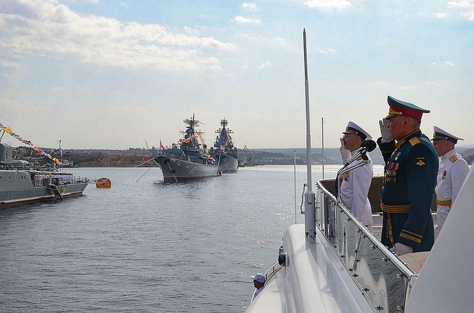 Морской парад в честь Дня МВФ России прошел в Севастополе 26 июля
