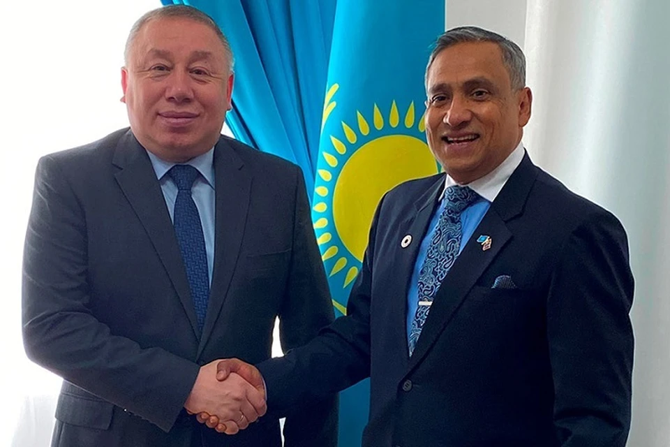 По итогам переговоров стороны договорились продолжить работу в целях укрепления сотрудничества между ООН, Монголией и Казахстаном. Фото: gov.kz